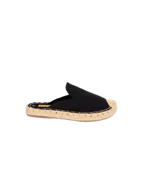 Black Cleo Espadrille Clog for Woman