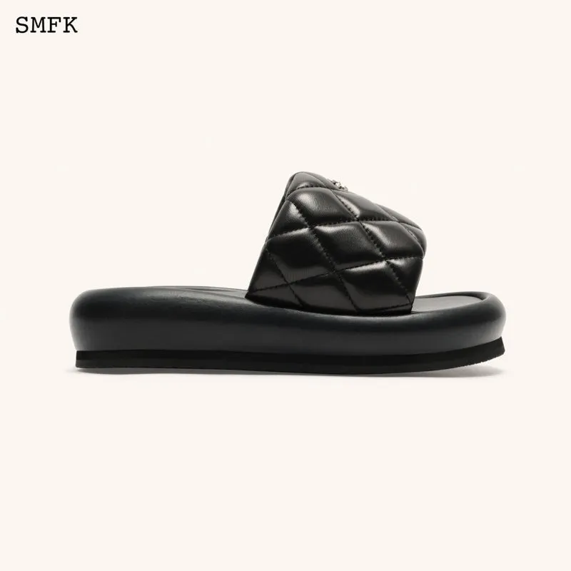 Compass Dark Bread Shape Sandal