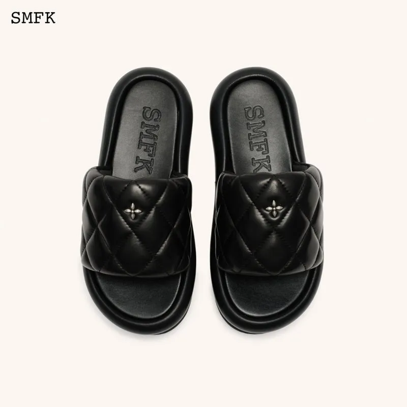 Compass Dark Bread Shape Sandal