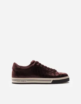 Crocodile Leather Rome Sneakers
