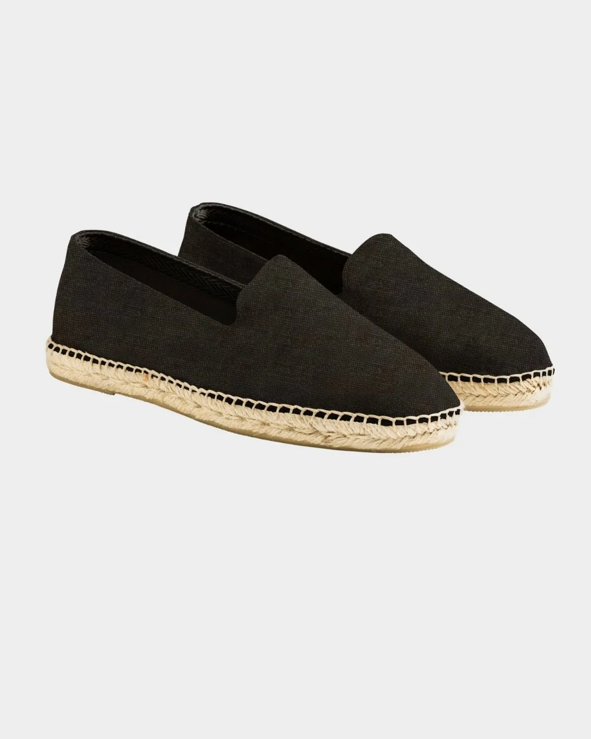 Espadrilles Black Canvas