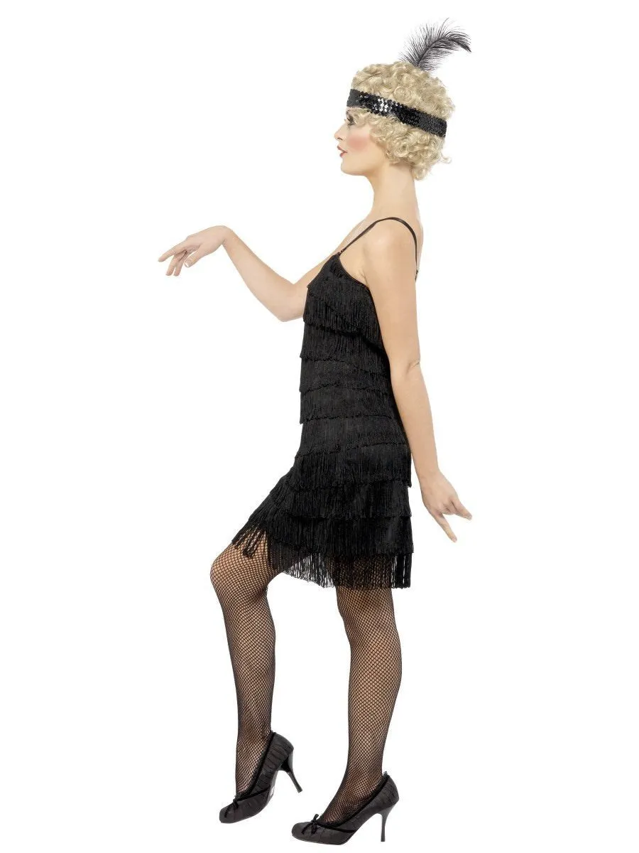 Flapper Costume Deluxe with Fringe