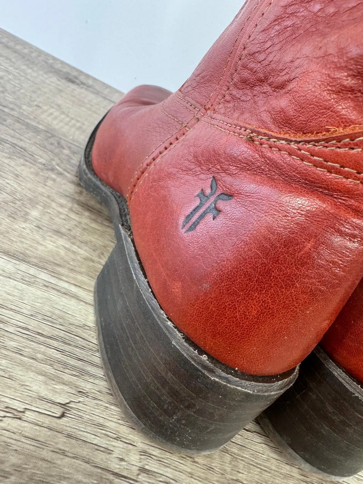 FRYE CAMPUS 14" TALL LEATHER BOOTS