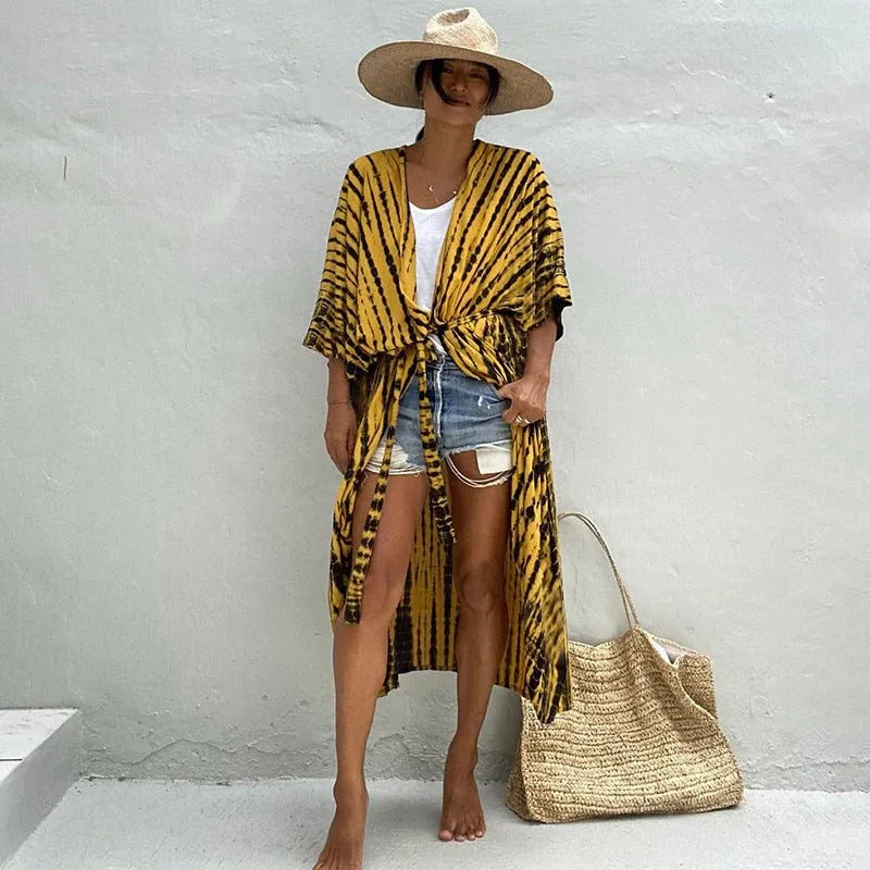 Glamorous Sun Protection Resort Beach Dress Cover Up