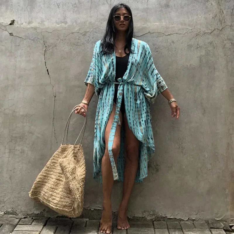 Glamorous Sun Protection Resort Beach Dress Cover Up