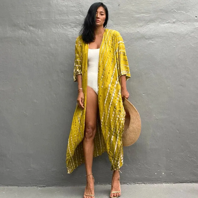 Glamorous Sun Protection Resort Beach Dress Cover Up