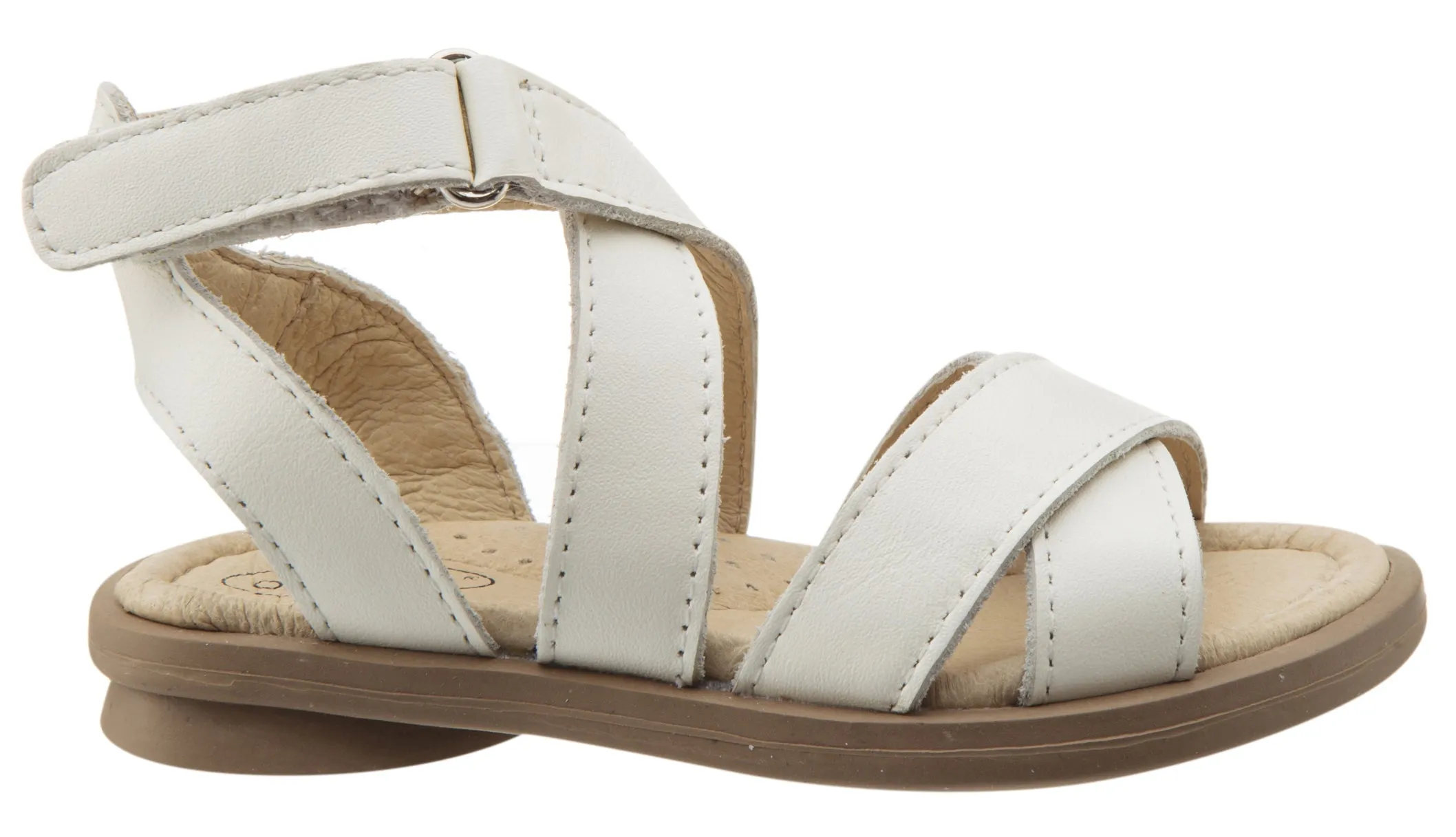 Old Soles Girl's Urban Leather Sandals, White