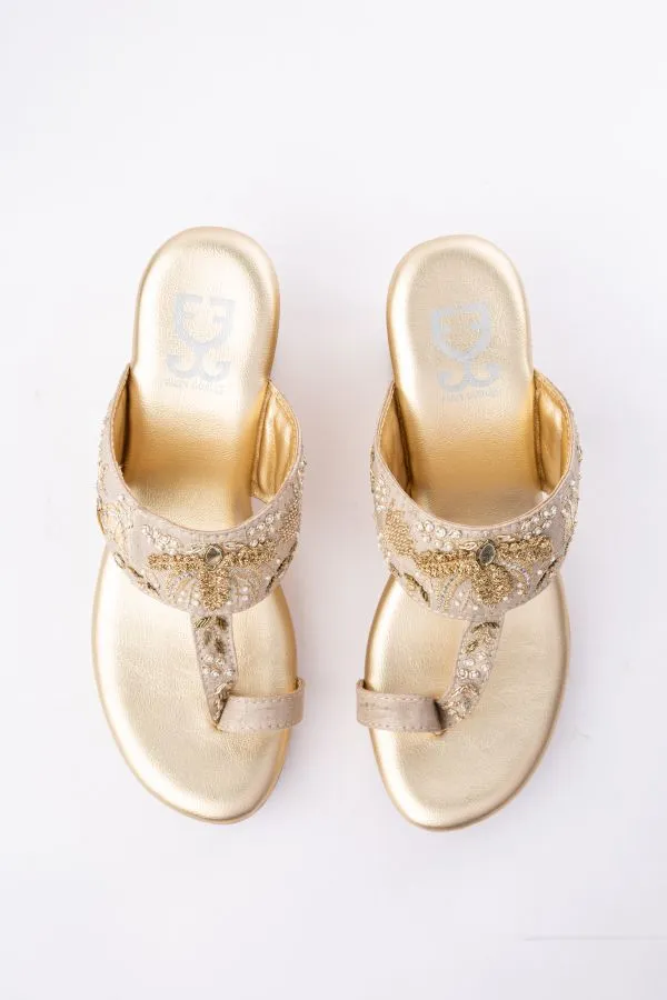 Palermo : Kolha Wedge - Payal Singhal x Fizzy Goblet - Limited Edition