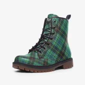Pride of Ireland Vegan Leather Combat Boots