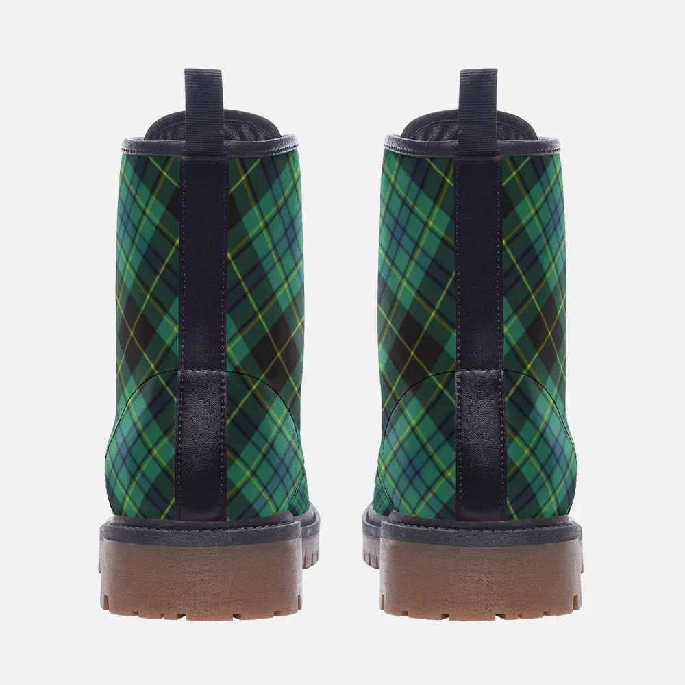 Pride of Ireland Vegan Leather Combat Boots