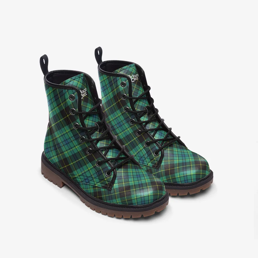 Pride of Ireland Vegan Leather Combat Boots