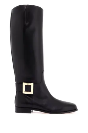 "très vivier leather boots RVW70040650SOA NERO