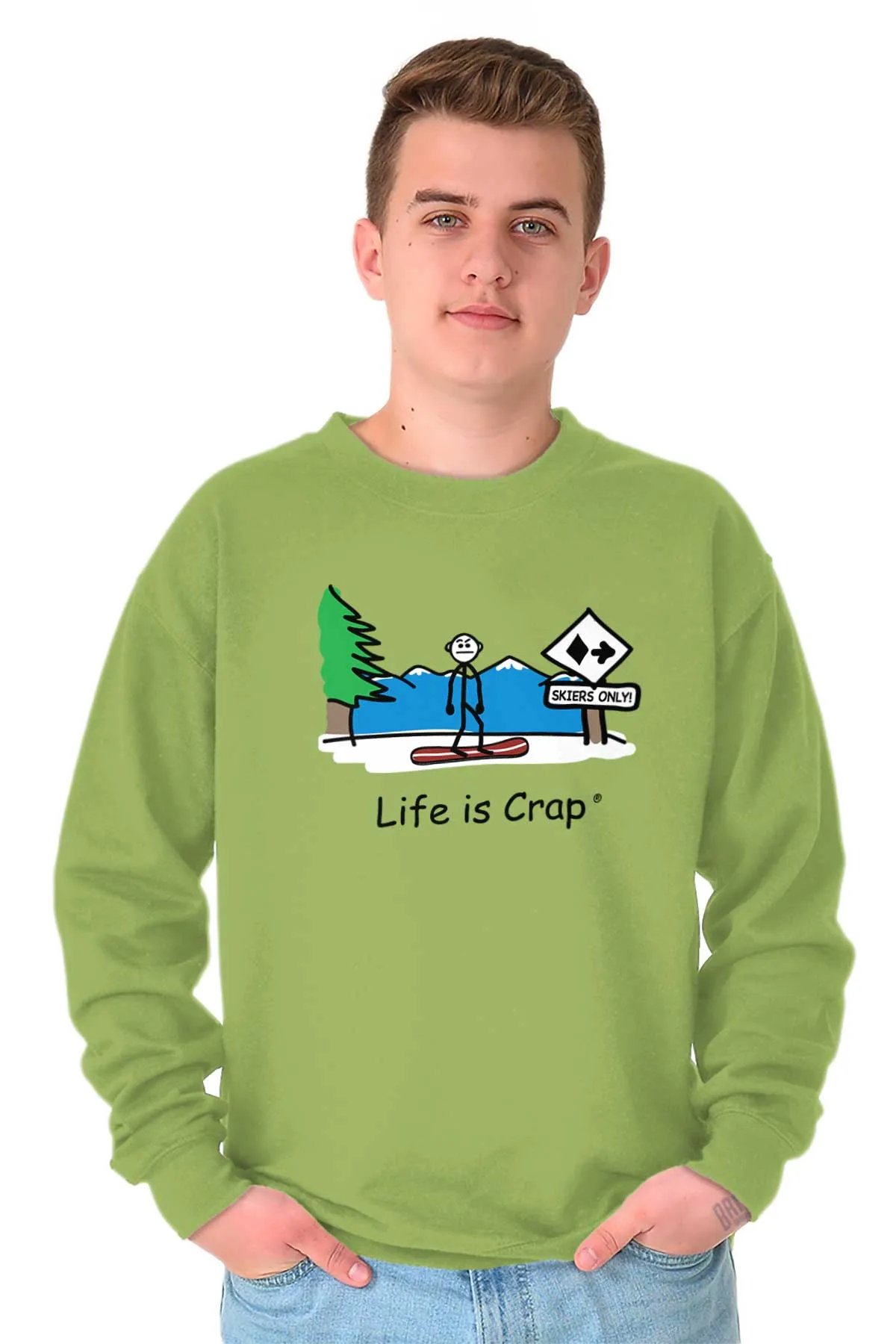 Snowboarder Sweatshirt