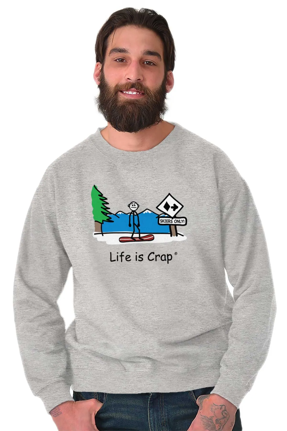 Snowboarder Sweatshirt