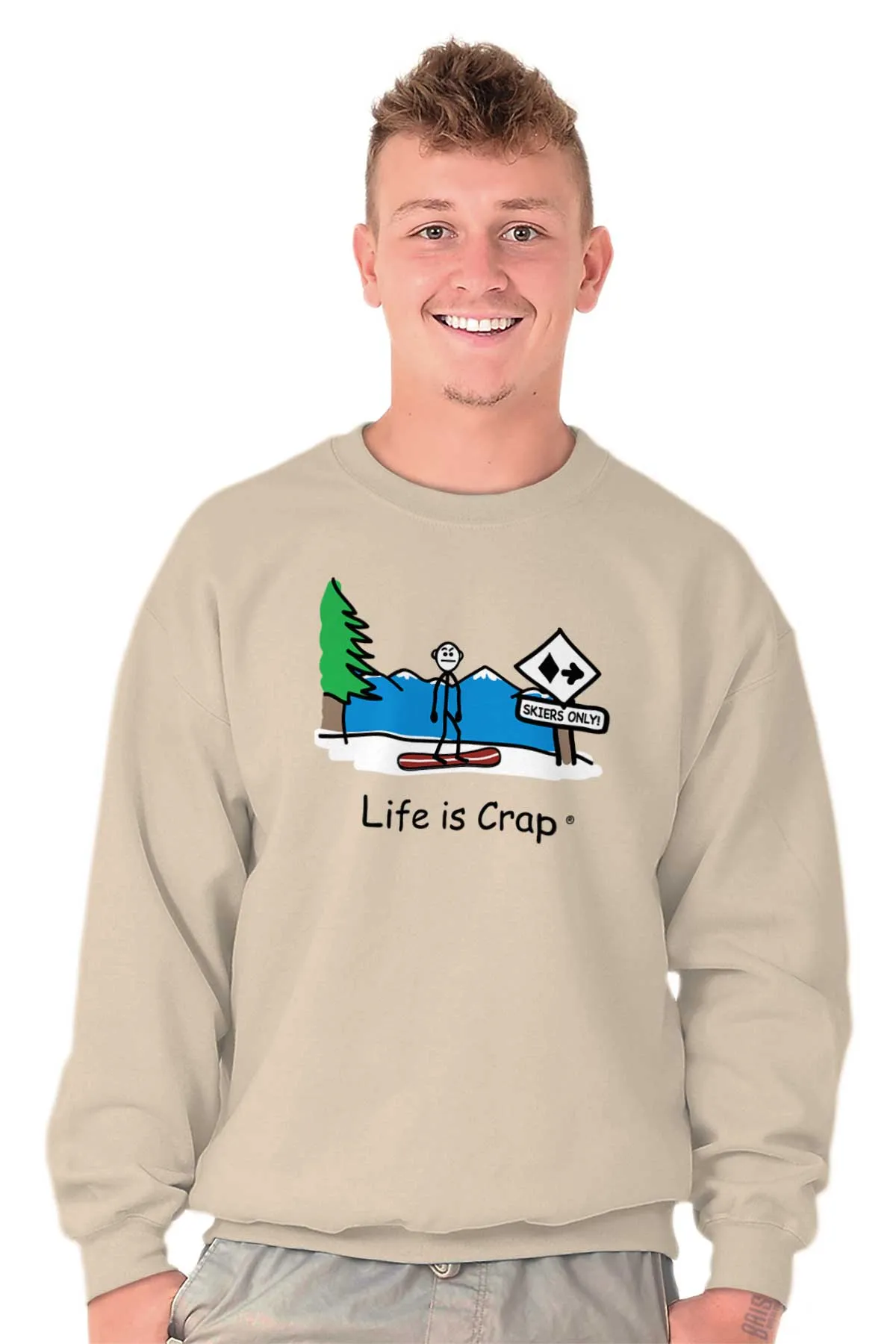 Snowboarder Sweatshirt