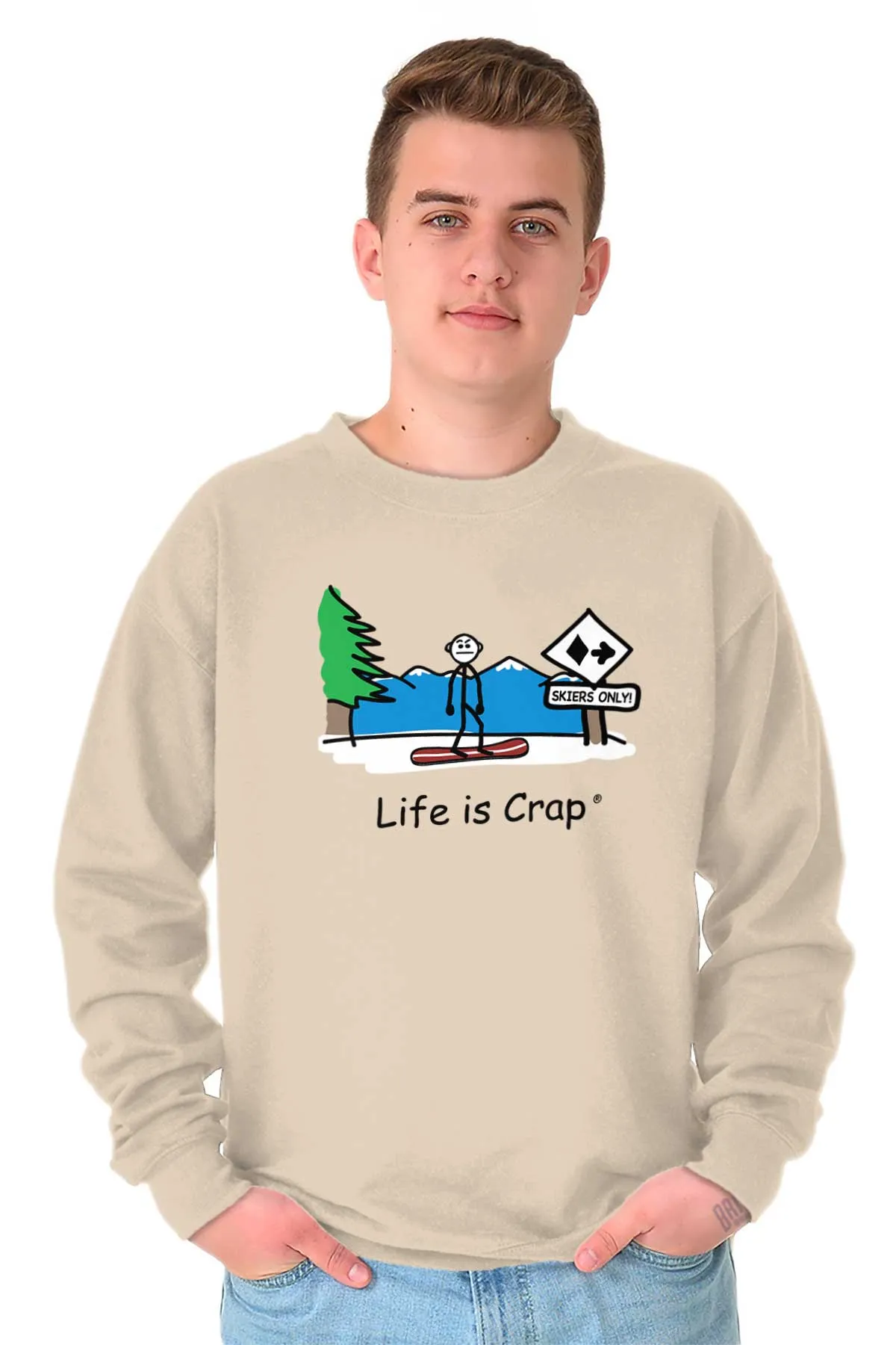 Snowboarder Sweatshirt
