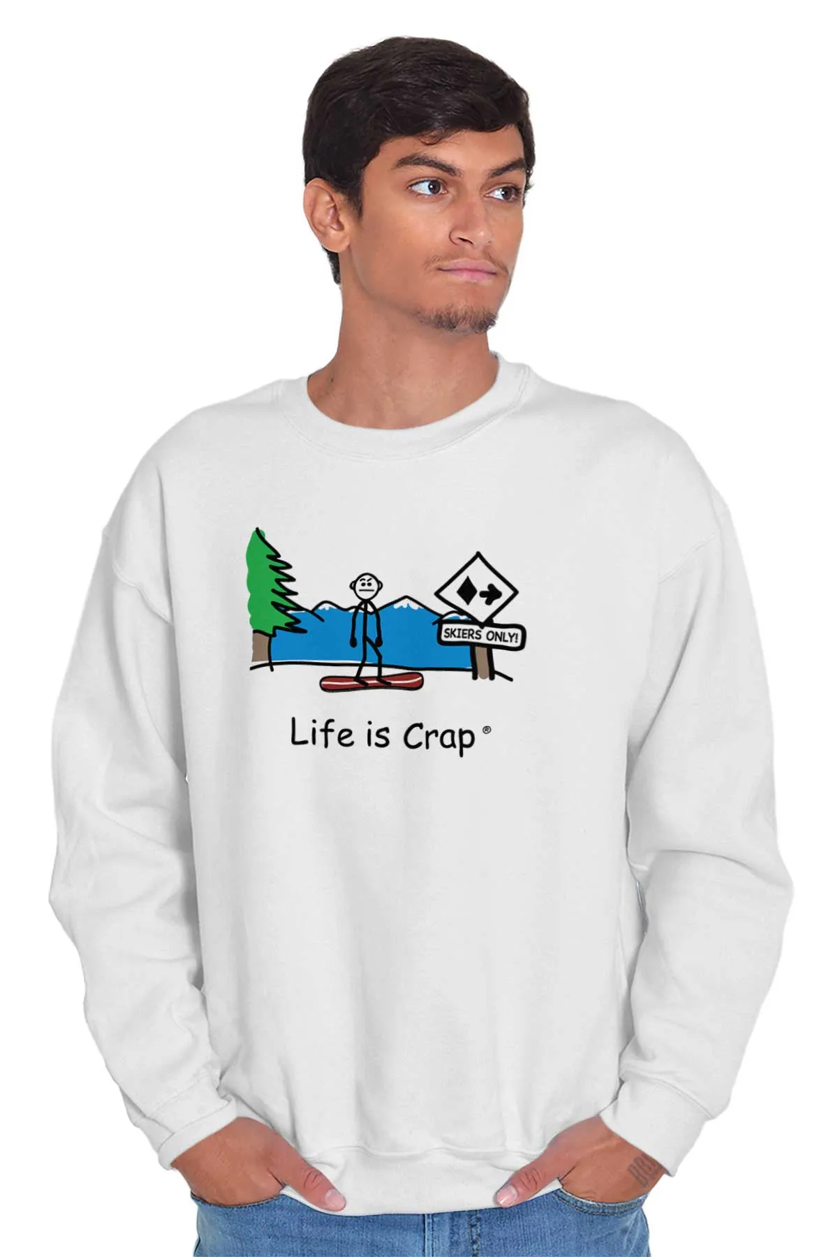 Snowboarder Sweatshirt