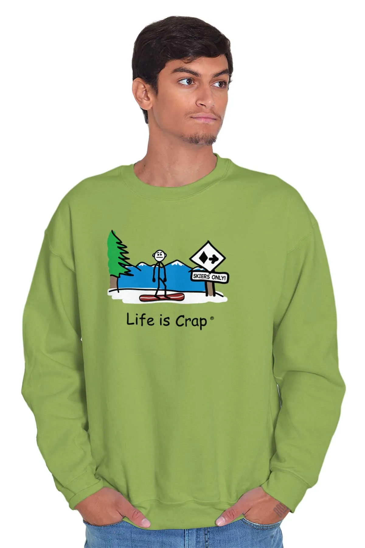 Snowboarder Sweatshirt