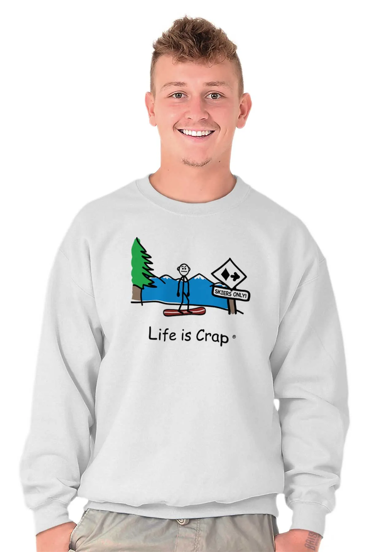 Snowboarder Sweatshirt