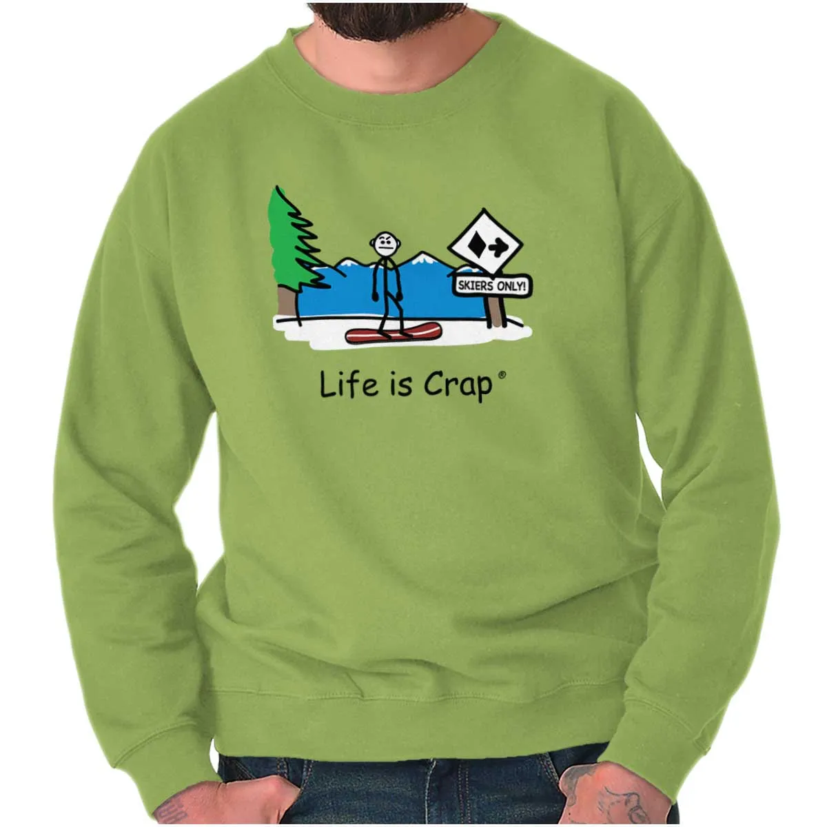 Snowboarder Sweatshirt