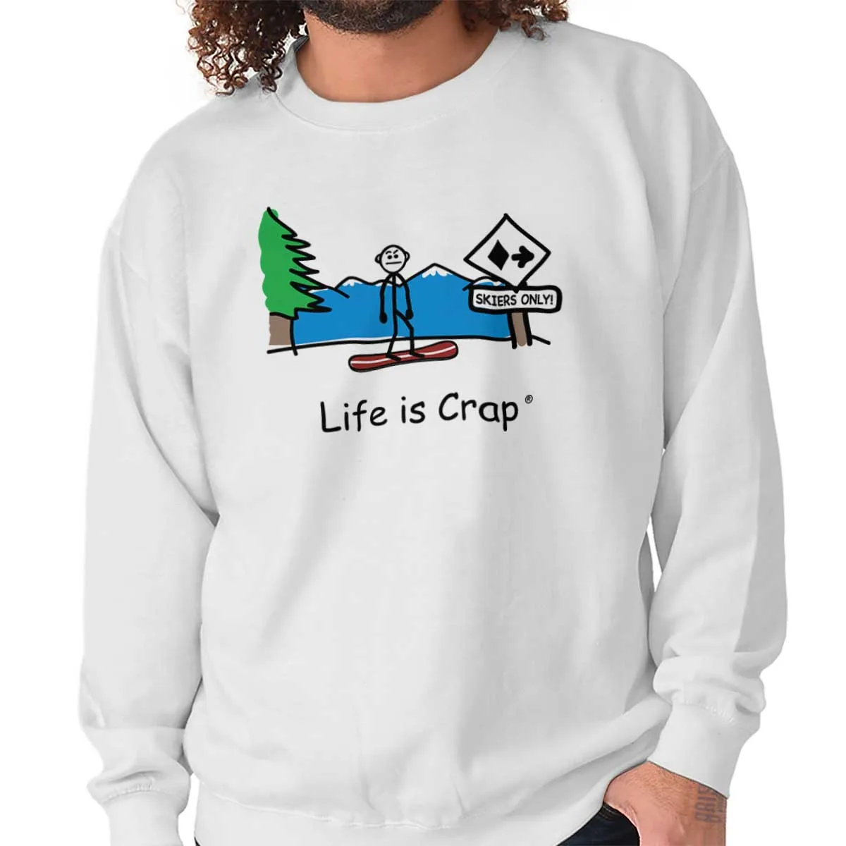 Snowboarder Sweatshirt