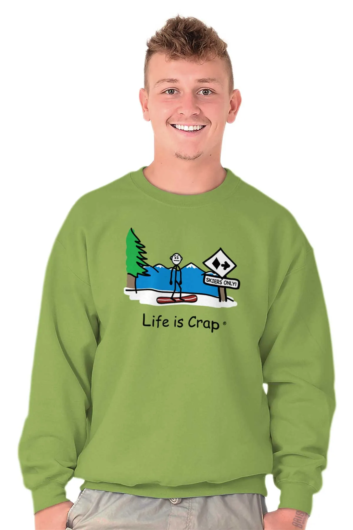 Snowboarder Sweatshirt