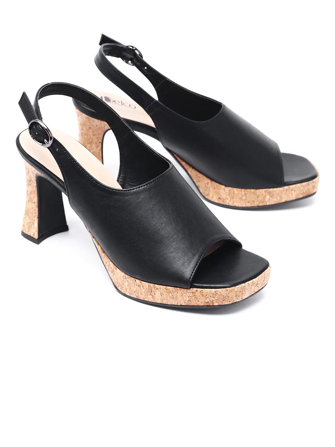 Urban Edge: Delco Block Heel Sandal