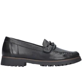 Waldlaufer Ladies Flexi Sole Trim Front Loafer